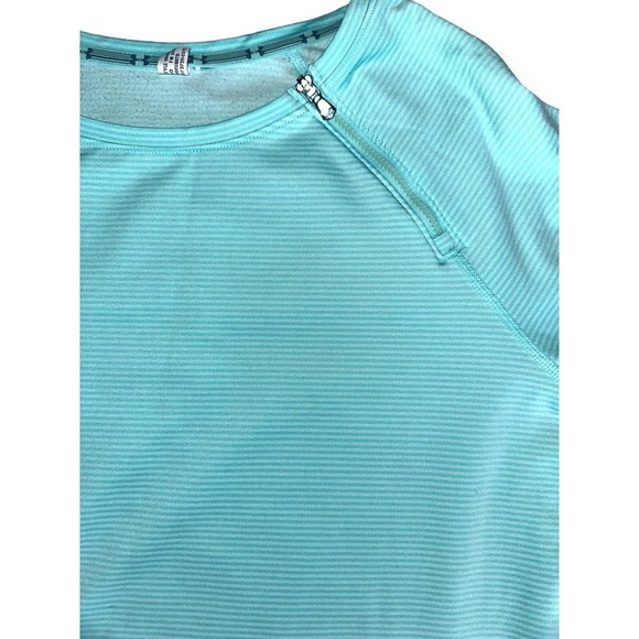 Under Armour Womens Activewear Small Sweatshirt Lot of 2 Full Zip Crewneck Blue - Picture 7 of 16